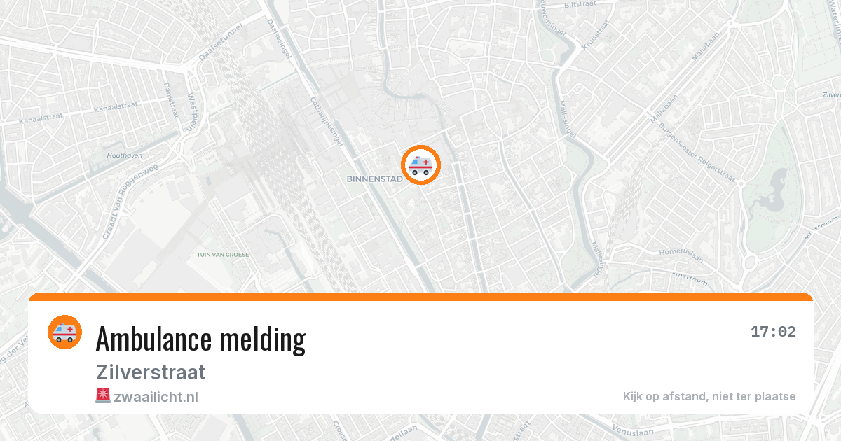 Ambulance melding — 12 mei 2026