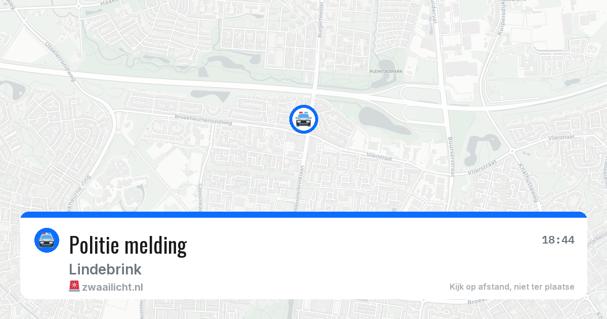 Politie melding — 29 jun 2026