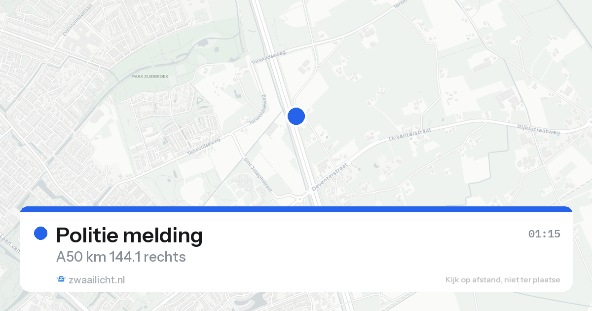 Politie melding — 20 jun 2026