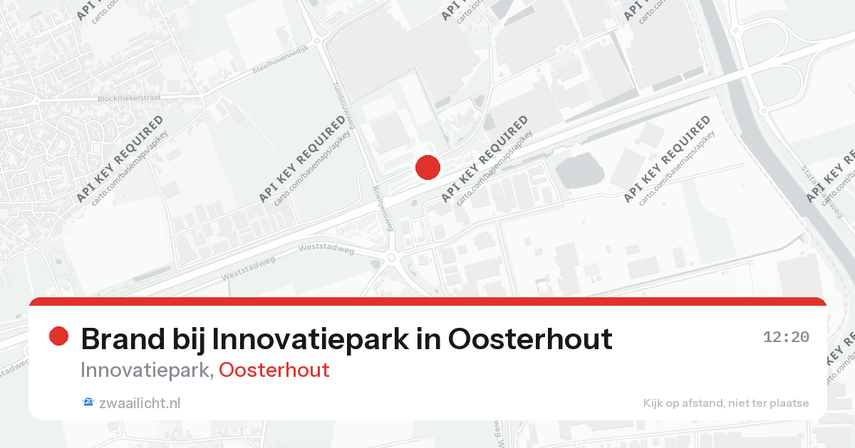 Brand bij Innovatiepark in Oosterhout — 30 jun 2026