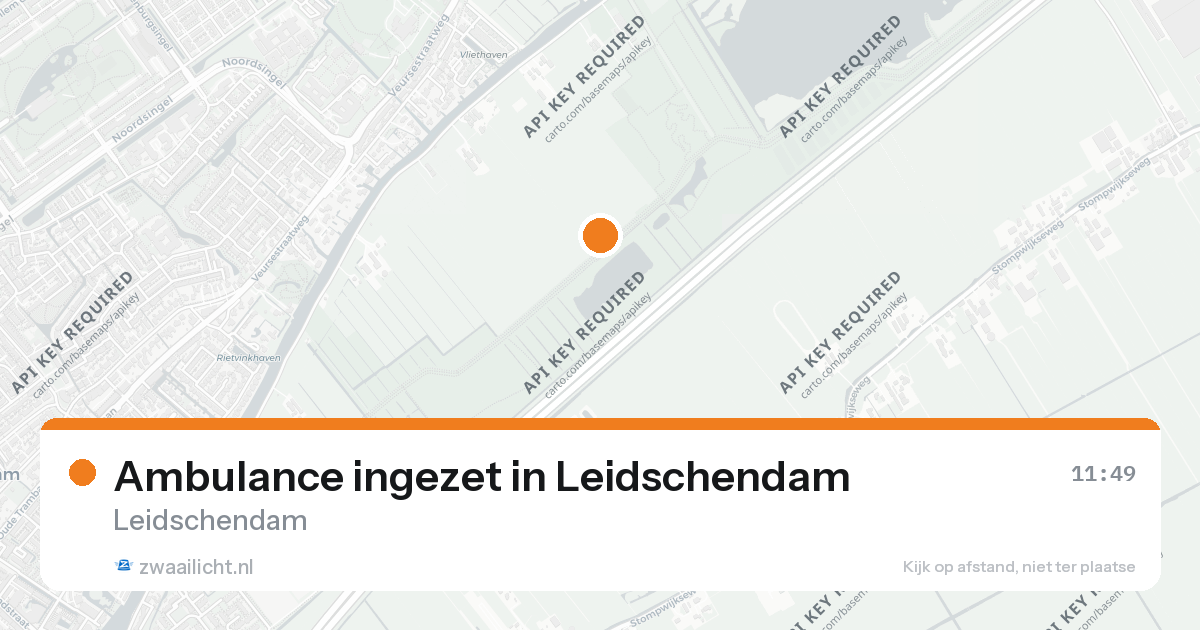 Ambulance ingezet in Leidschendam — 26 aug 2026
