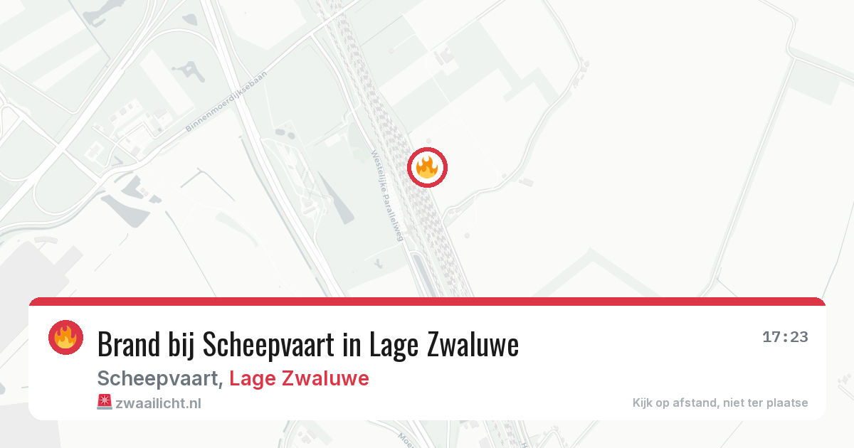 Brand bij Scheepvaart in Lage Zwaluwe — 14 jul 2026
