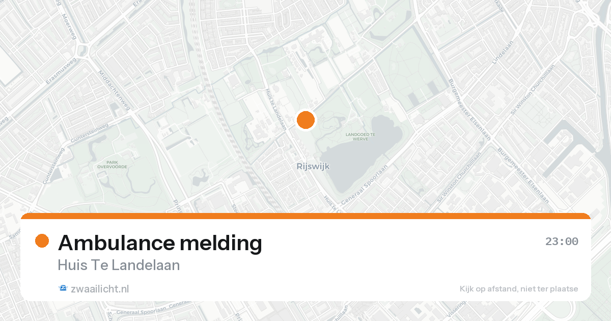 Ambulance melding — 7 feb 2026
