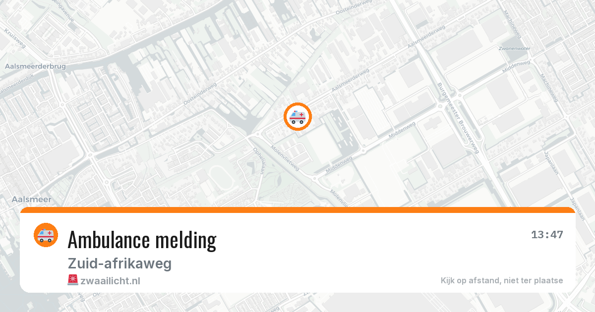 Ambulance melding — 23 feb 2026