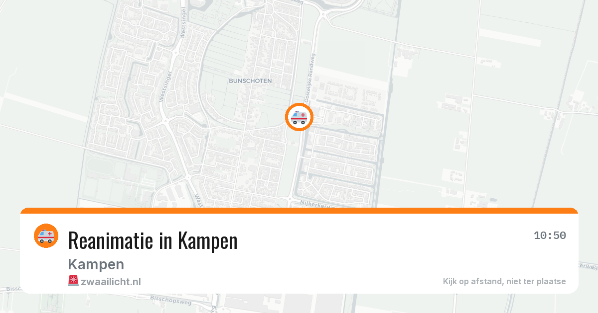 Reanimatie in Kampen — 29 jan 2026