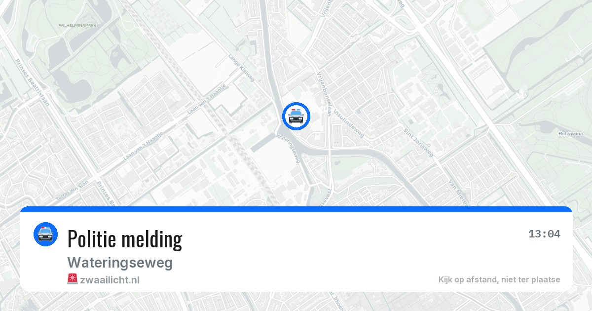 Politie melding — 1 jun 2026