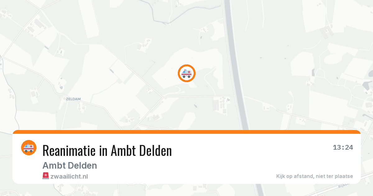 Reanimatie in Ambt Delden — 26 apr 2026