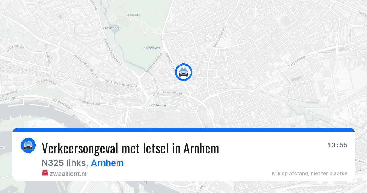 Verkeersongeval met letsel in Arnhem — 4 aug 2026