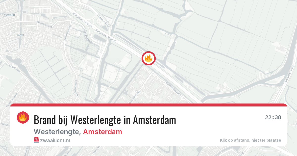 Brand bij Westerlengte in Amsterdam — 23 jun 2026