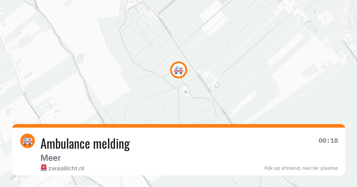 Ambulance melding — 27 jun 2026
