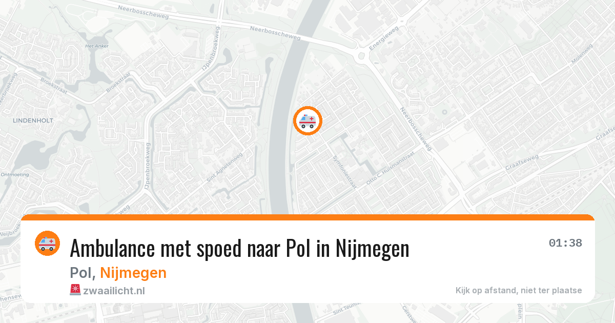 Ambulance met spoed naar Pol in Nijmegen — 1 feb 2026