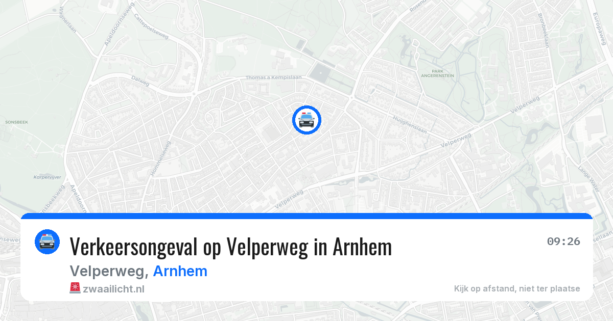 Verkeersongeval op Velperweg in Arnhem — 3 feb 2026