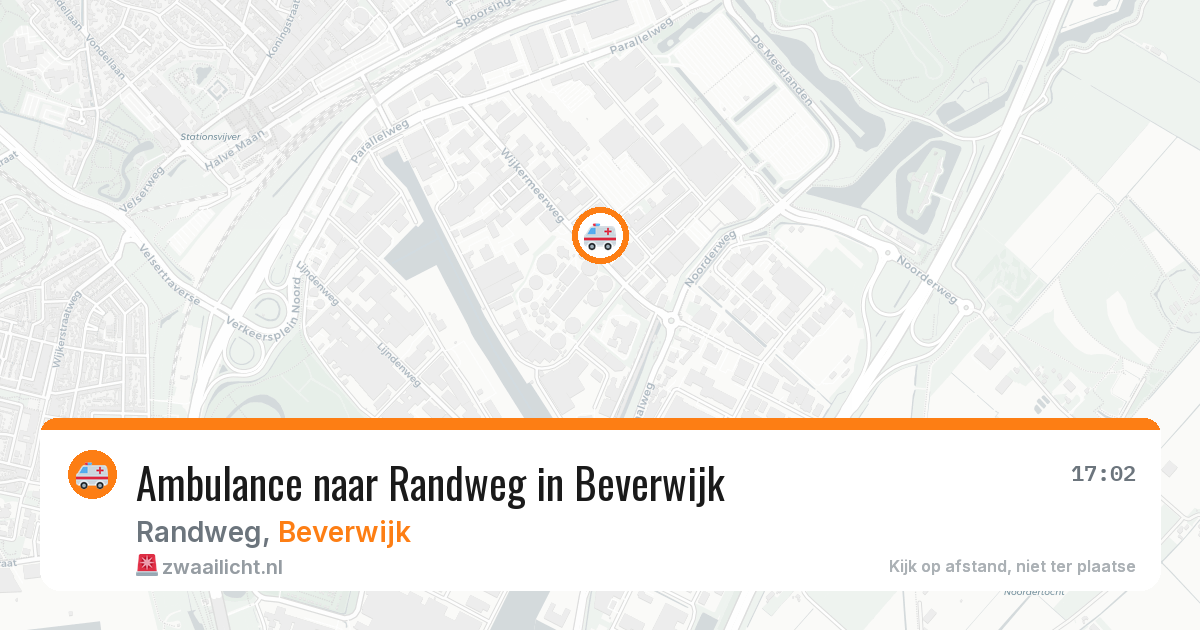 Ambulance naar Randweg in Beverwijk — 2 aug 2026