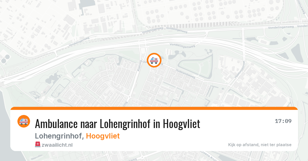 Ambulance naar Lohengrinhof in Hoogvliet — 23 jun 2026
