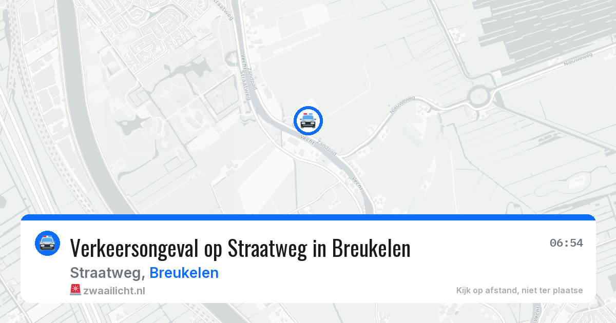 Verkeersongeval op Straatweg in Breukelen — 31 mrt 2026