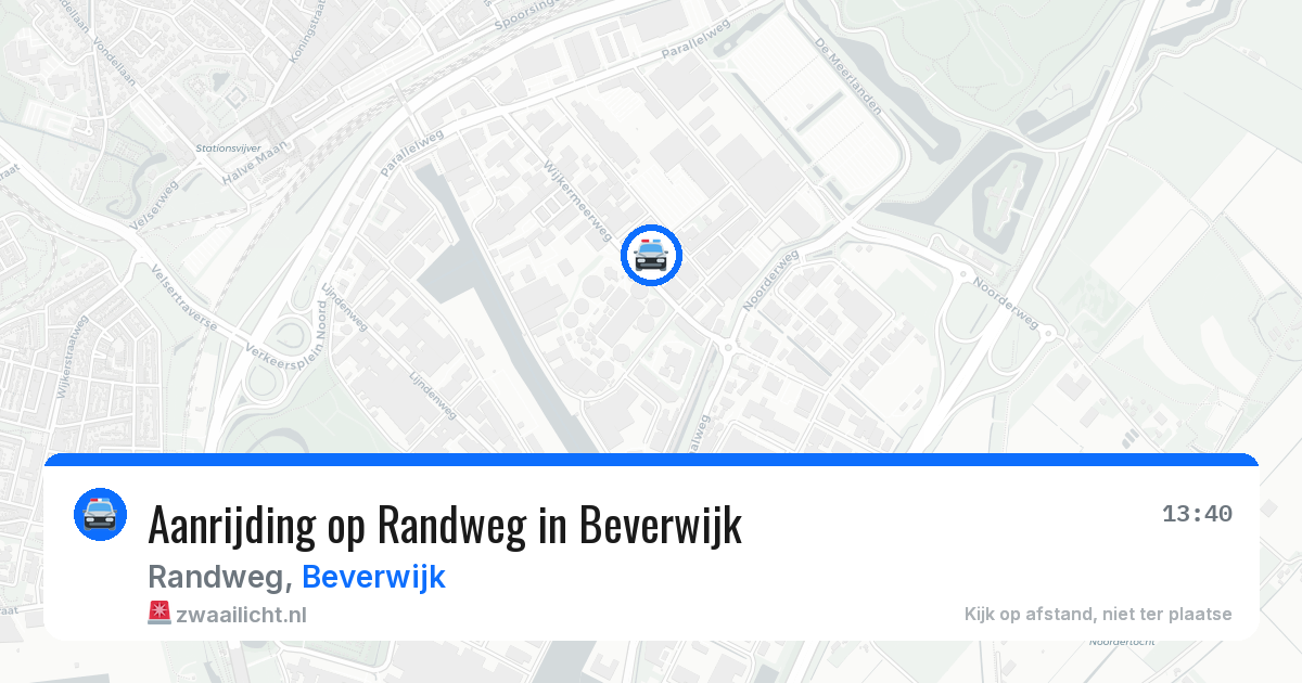 Aanrijding op Randweg in Beverwijk — 4 apr 2026