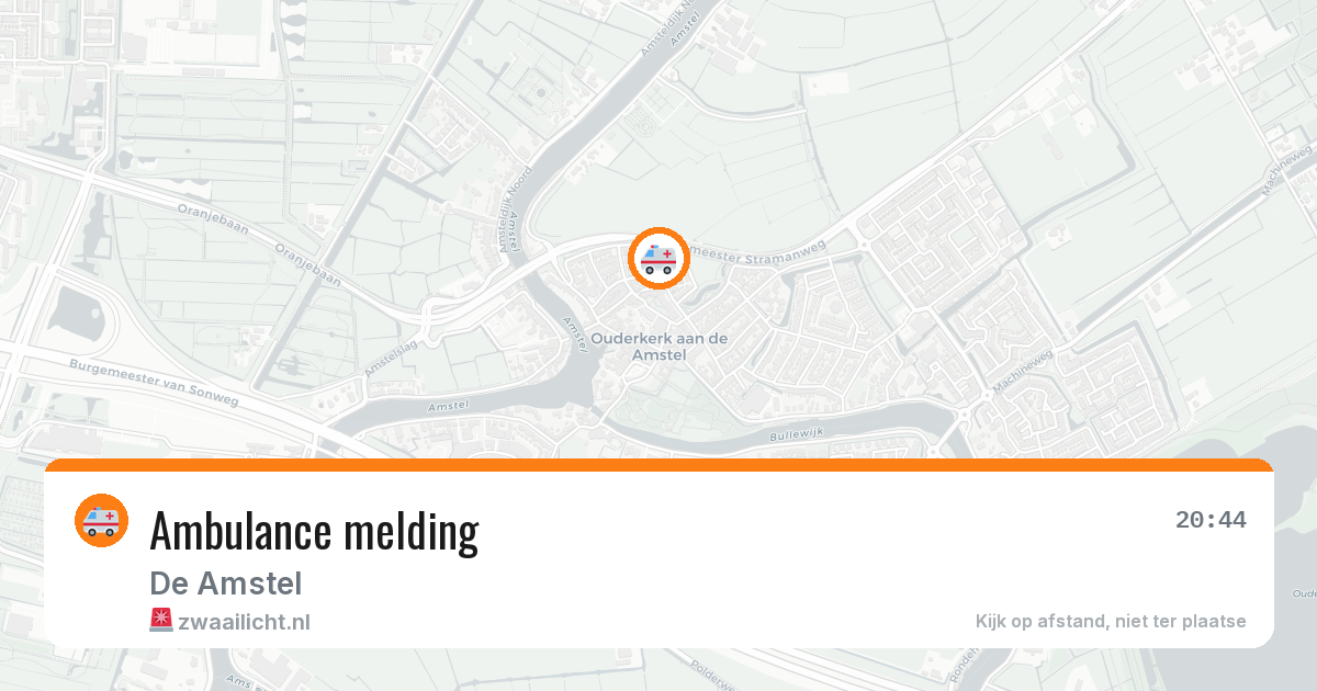 Ambulance melding — 12 jun 2026