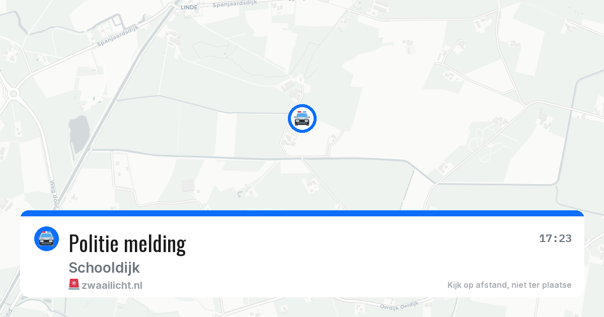 Politie melding — 20 jun 2026