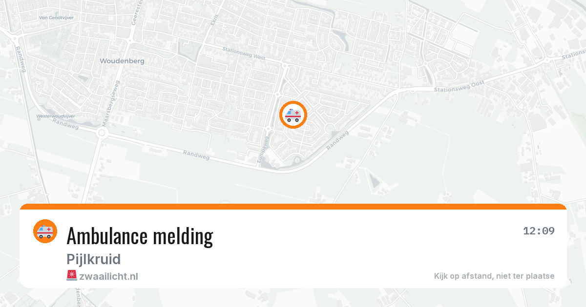 Ambulance melding — 22 jul 2026