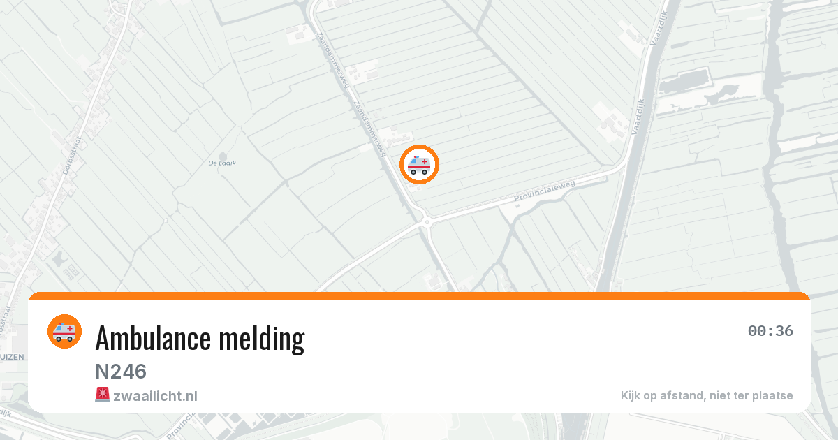Ambulance melding — 4 jun 2026