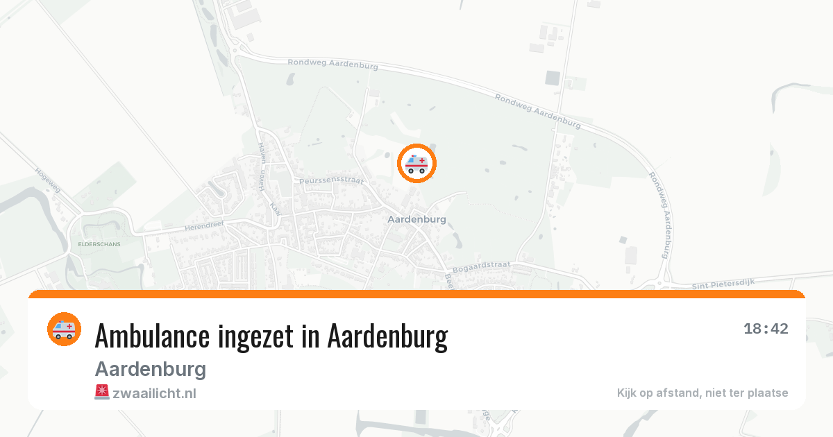 Ambulance ingezet in Aardenburg — 10 apr 2026