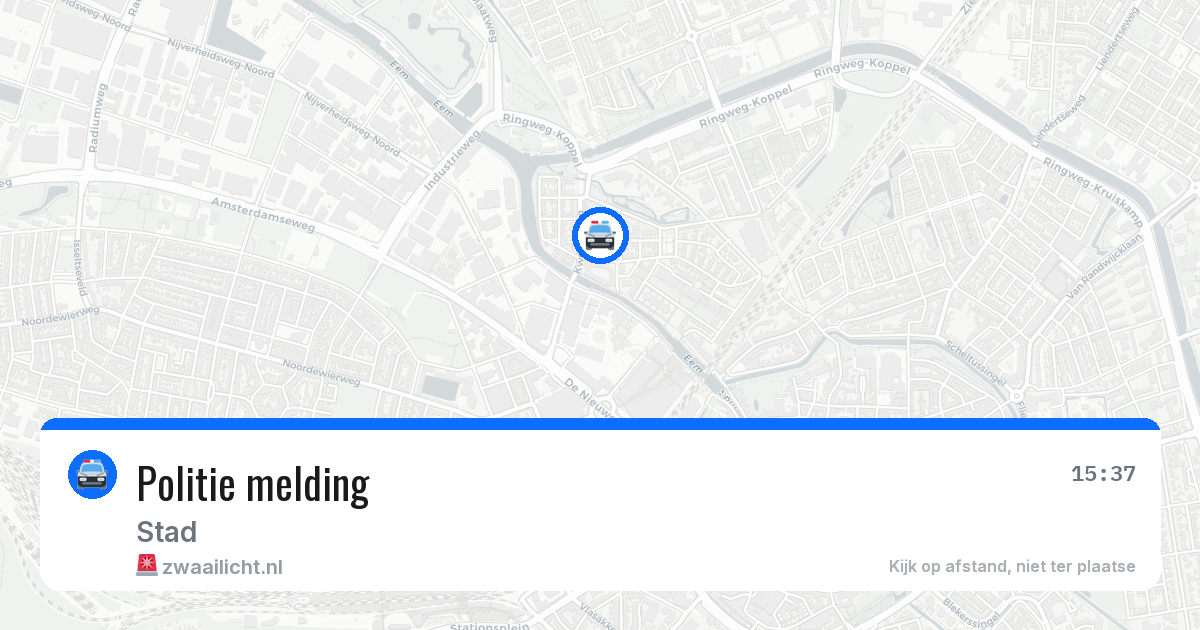 Politie melding — 8 apr 2026