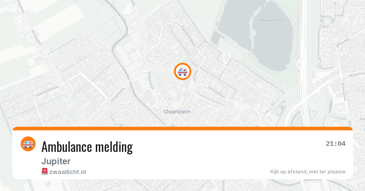 Ambulance melding — 24 jun 2026