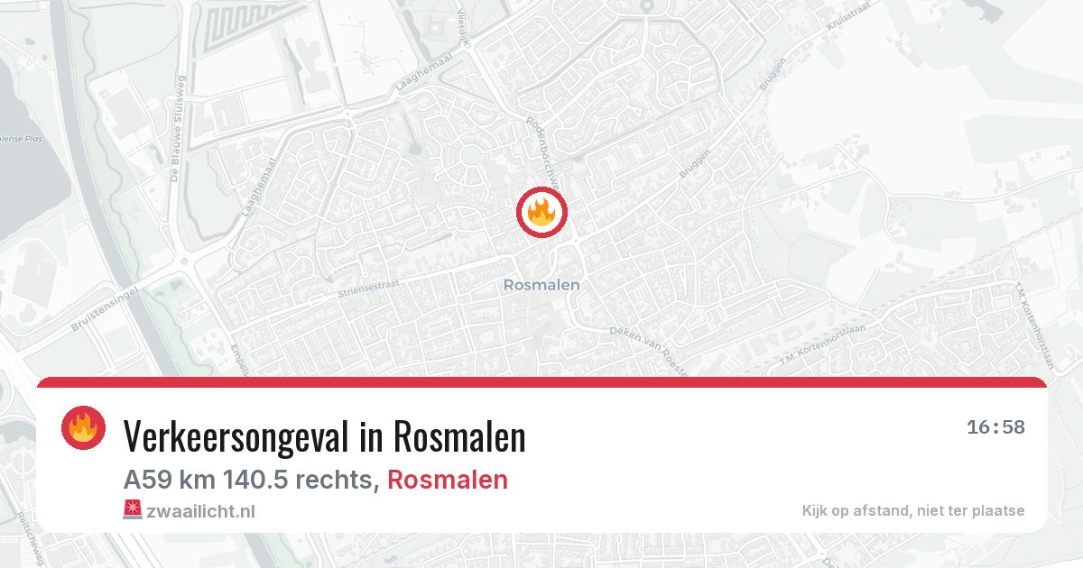 Verkeersongeval in Rosmalen — 26 mei 2026