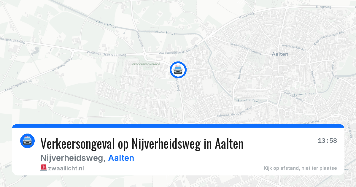Verkeersongeval op Nijverheidsweg in Aalten — 22 mei 2026