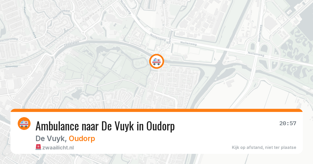 Ambulance naar De Vuyk in Oudorp — 3 jun 2026