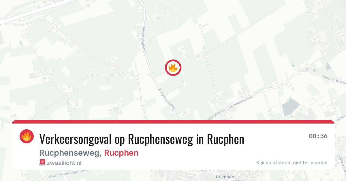 Verkeersongeval op Rucphenseweg in Rucphen — 8 mei 2026