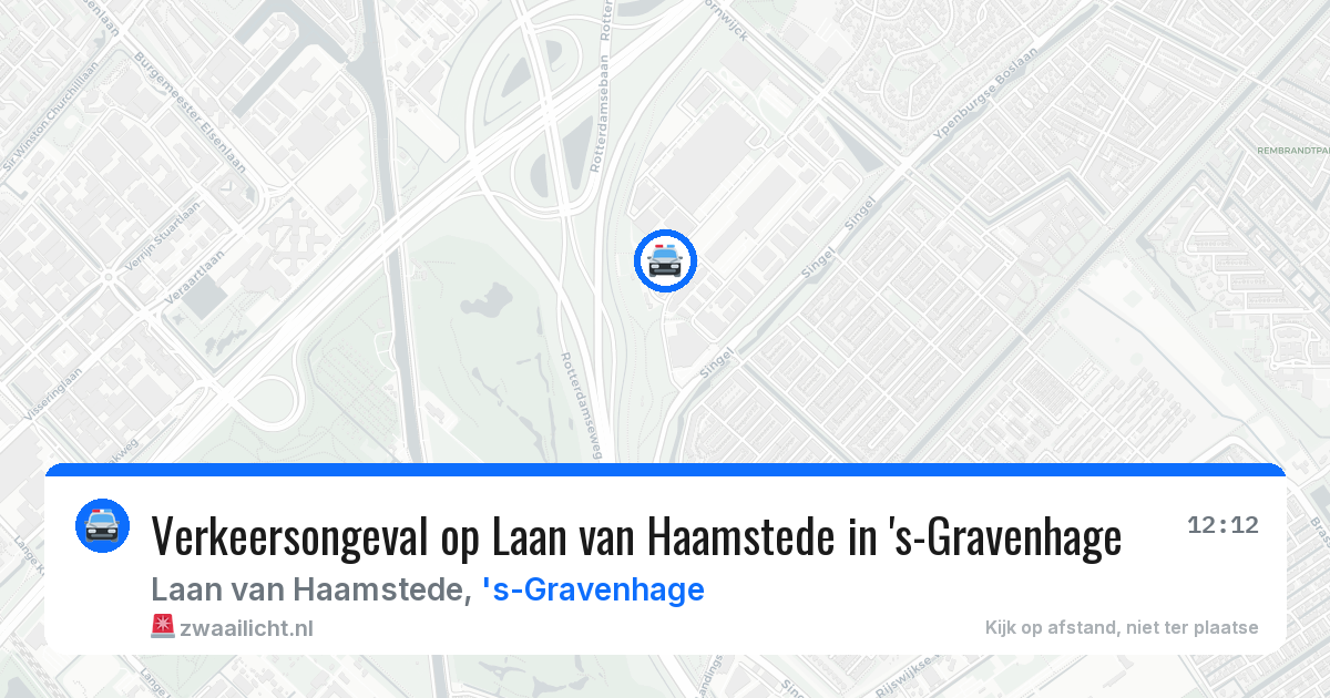Verkeersongeval op Laan van Haamstede in 's-Gravenhage — 4 aug 2026