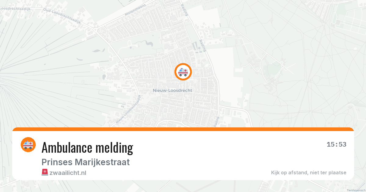 Ambulance melding — 24 jun 2026