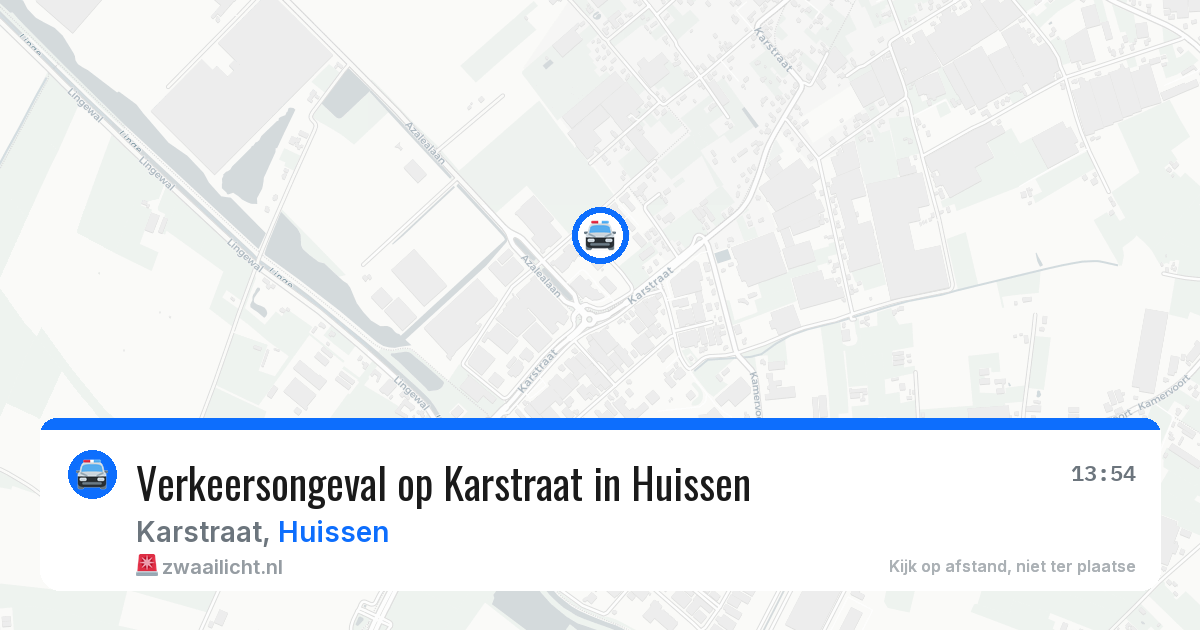 Verkeersongeval op Karstraat in Huissen — 2 apr 2026