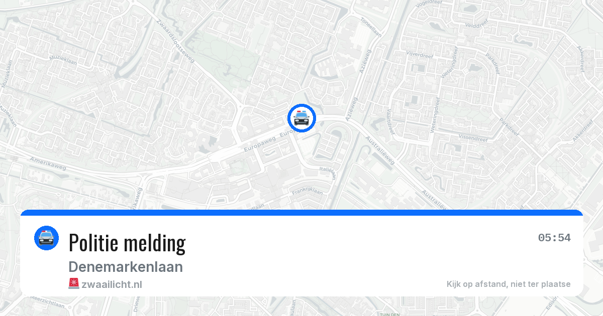 Politie melding — 15 jun 2026