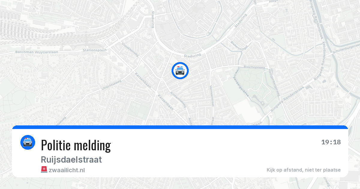 Politie melding — 27 jun 2026