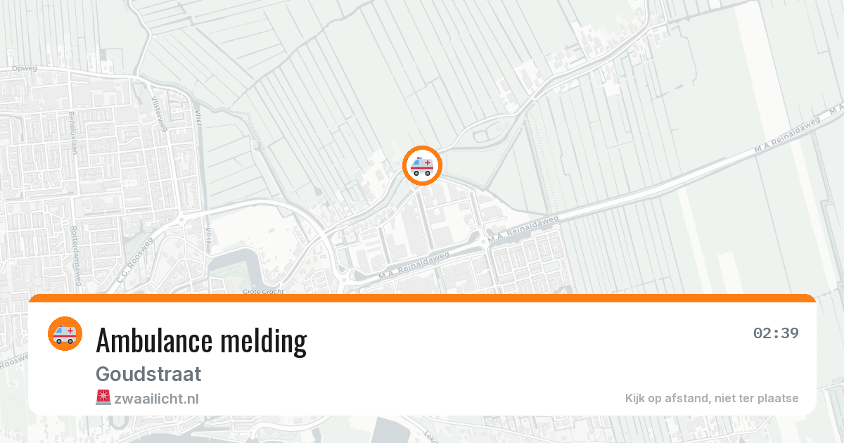 Ambulance melding — 11 jul 2026