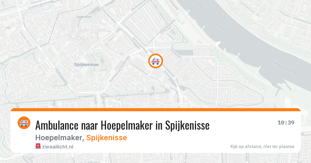 Ambulance naar Hoepelmaker in Spijkenisse — 2 jun 2026