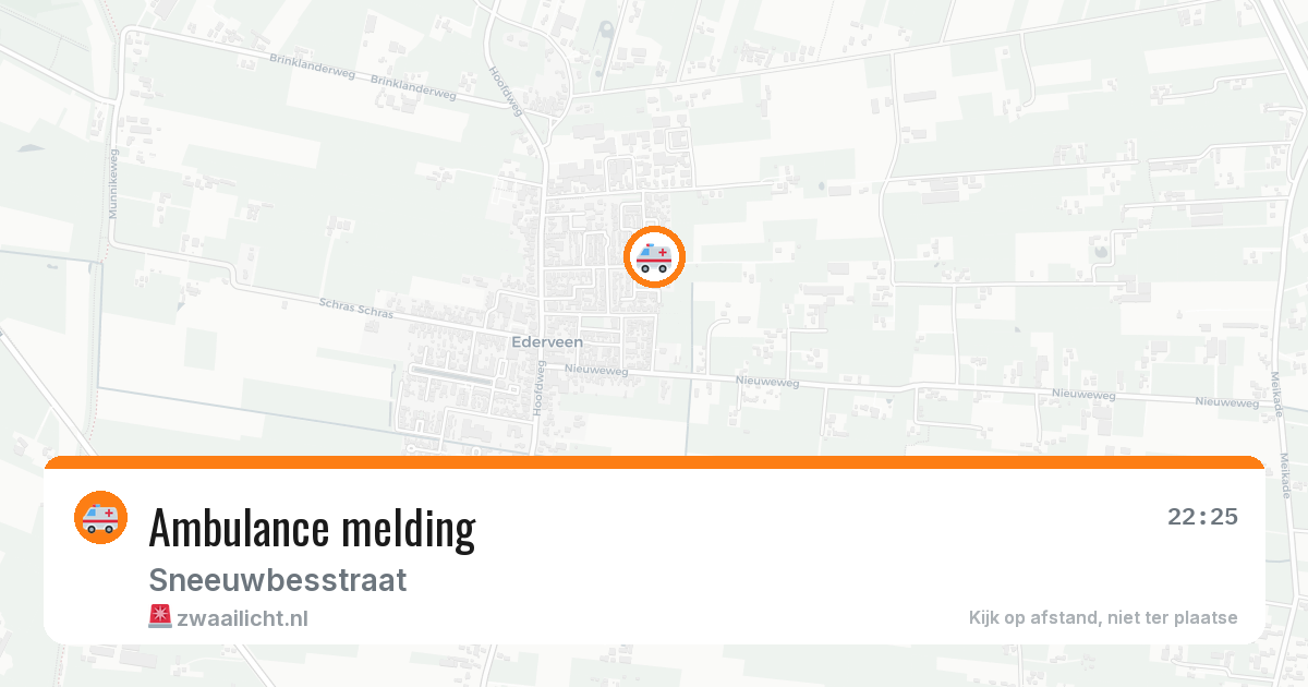 Ambulance melding — 27 jul 2026