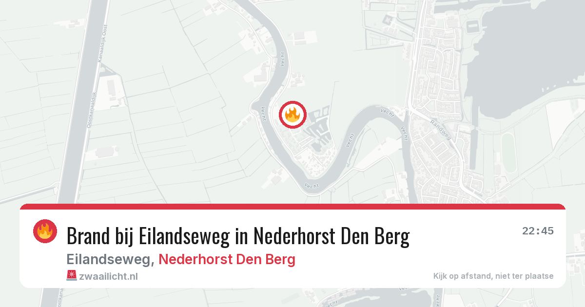 Brand bij Eilandseweg in Nederhorst Den Berg — 5 jun 2026