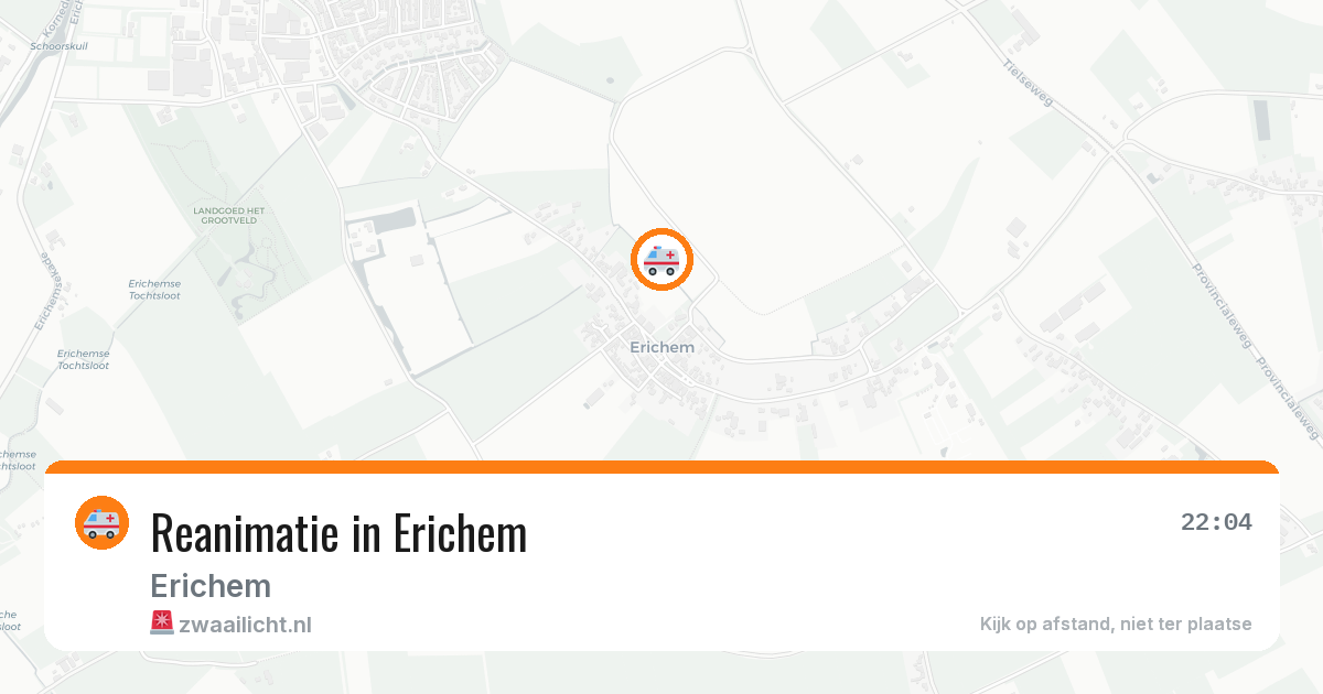Reanimatie in Erichem — 19 feb 2026