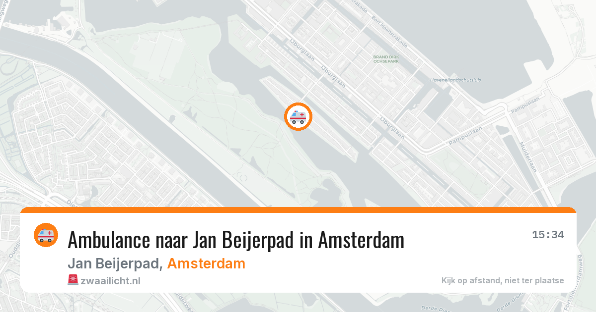 Ambulance naar Jan Beijerpad in Amsterdam — 7 jun 2026