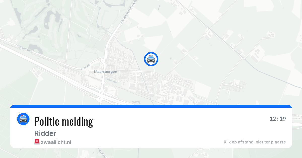 Politie melding — 24 jul 2026
