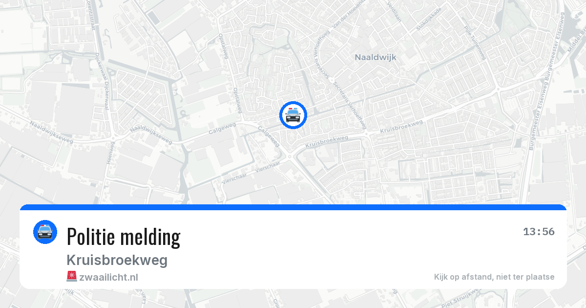 Politie melding — 18 apr 2026