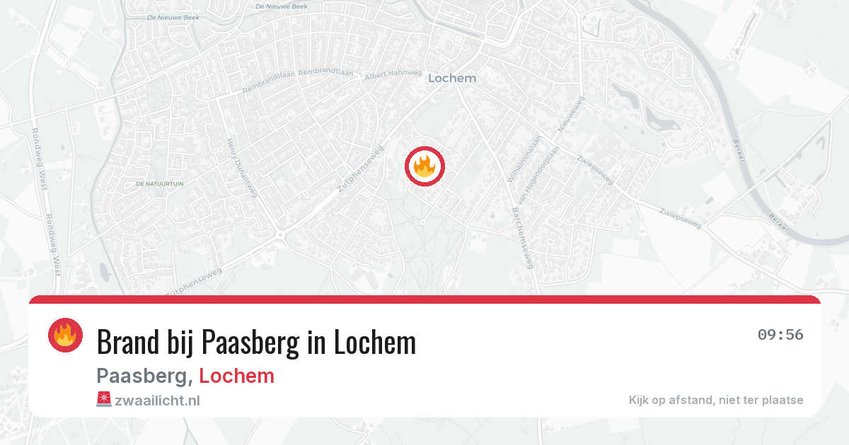Brand bij Paasberg in Lochem — 2 jul 2026