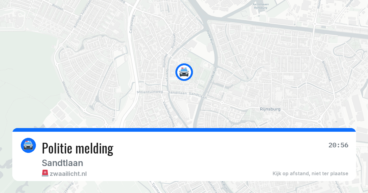 Politie melding — 12 apr 2026