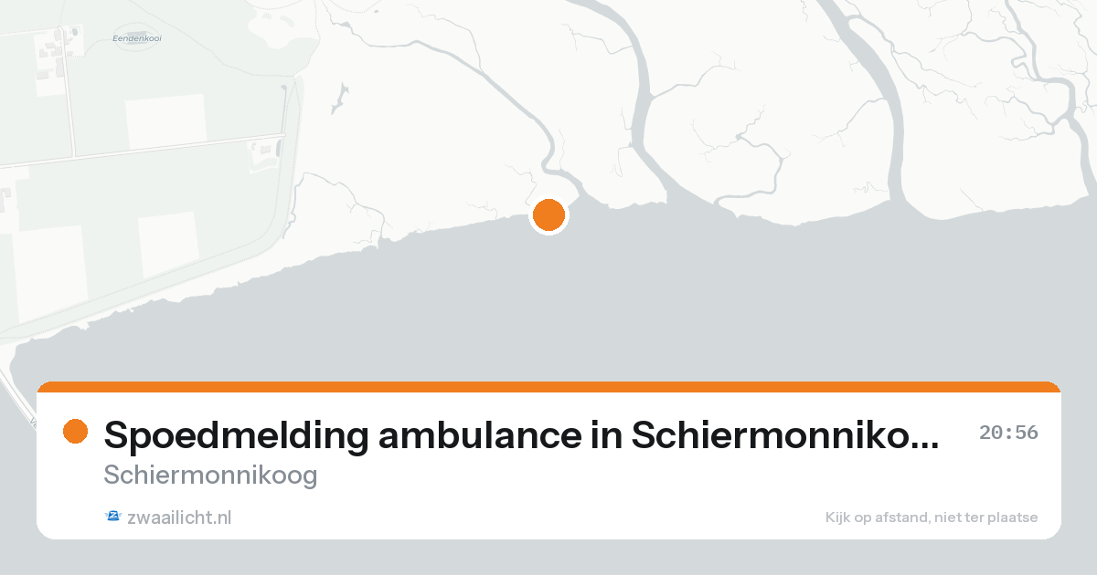 Spoedmelding ambulance in Schiermonnikoog — 21 aug 2026