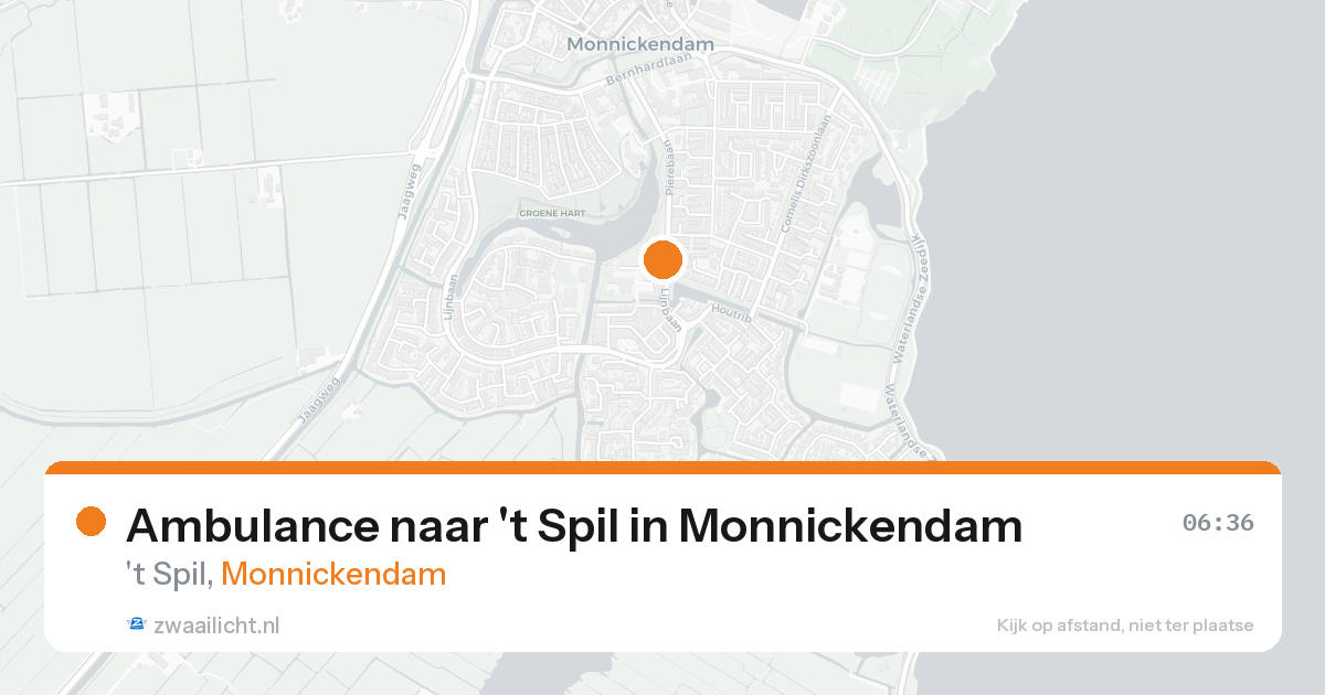 Ambulance naar 't Spil in Monnickendam — 31 jan 2026