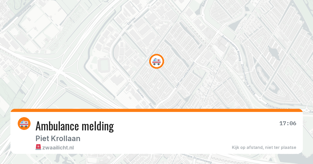 Ambulance melding — 23 jun 2026