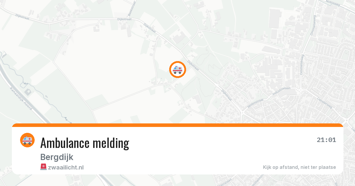 Ambulance melding — 10 jun 2026